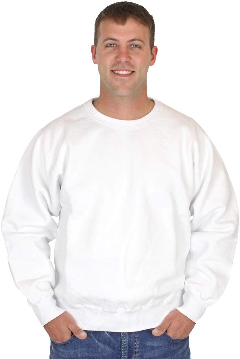 Heavyweight 100% Cotton Crew Sweatshirt by CottonMill
