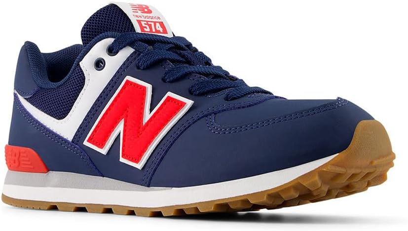 New Balance Boys' 574 V1 Lace-Up Sneakers for Comfort and Style