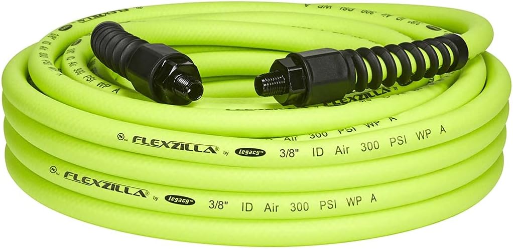 Flexzilla Pro Air Hose 3/8 in x 50 ft Heavy Duty Lightweight
