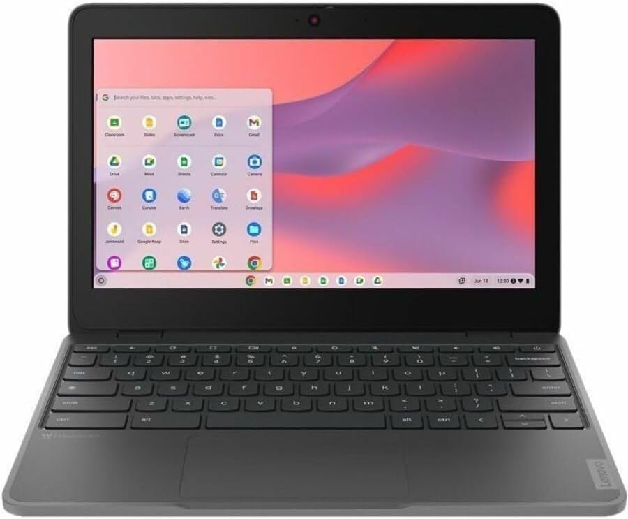 Lenovo 100e Chromebook Gen 4 with 11.6 in HD Display
