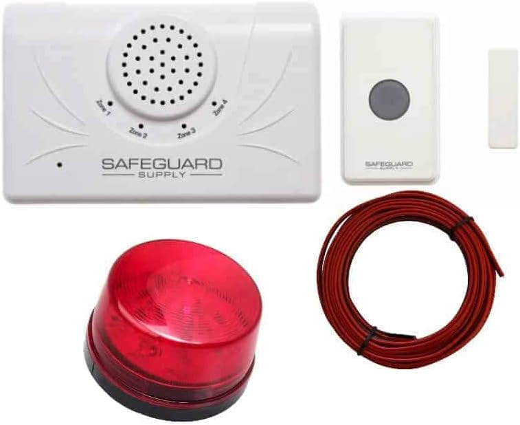 Commercial Wireless Doorbell with Strobe - Safeguard Supply