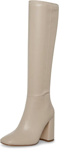 Steve Madden Women's Lizah Knee High Boot - Flattering Calf-Defining