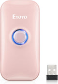 1D Bluetooth Barcode Scanner for Women Pink - Compact 3-in-1 Pocket