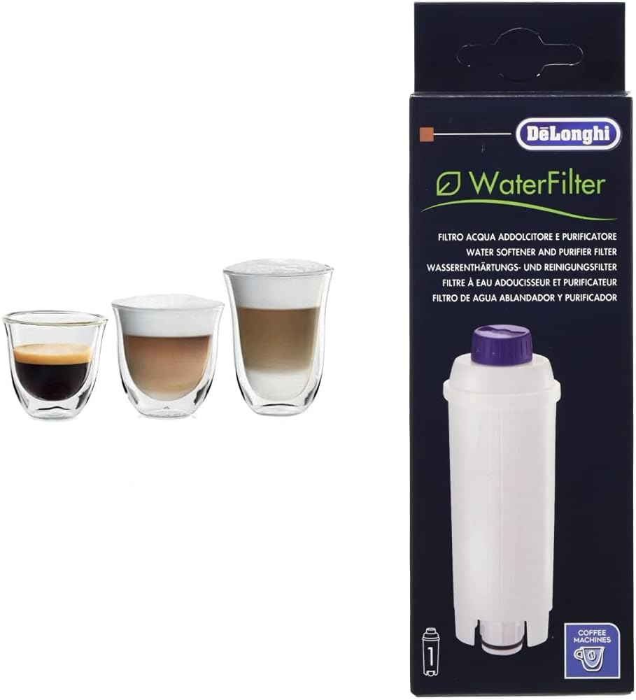 De'Longhi Fancy Collection Double Walled Thermo Glasses Set