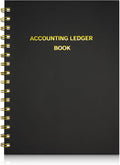 Accounting Ledger Book A5 Check Register - Undated Money Tracker