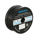 10 Gauge Silicone Wire Spool 50 ft Black - Ultra Flexible High Strand
