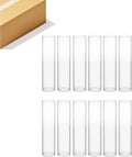 Hurricane Candle Holder Sleeve 2.5in Wide, 14in Tall - Clear Glass