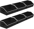 Cube Storage Bins 6 Pack Trapezoid Storage Bins - Closet Organizers