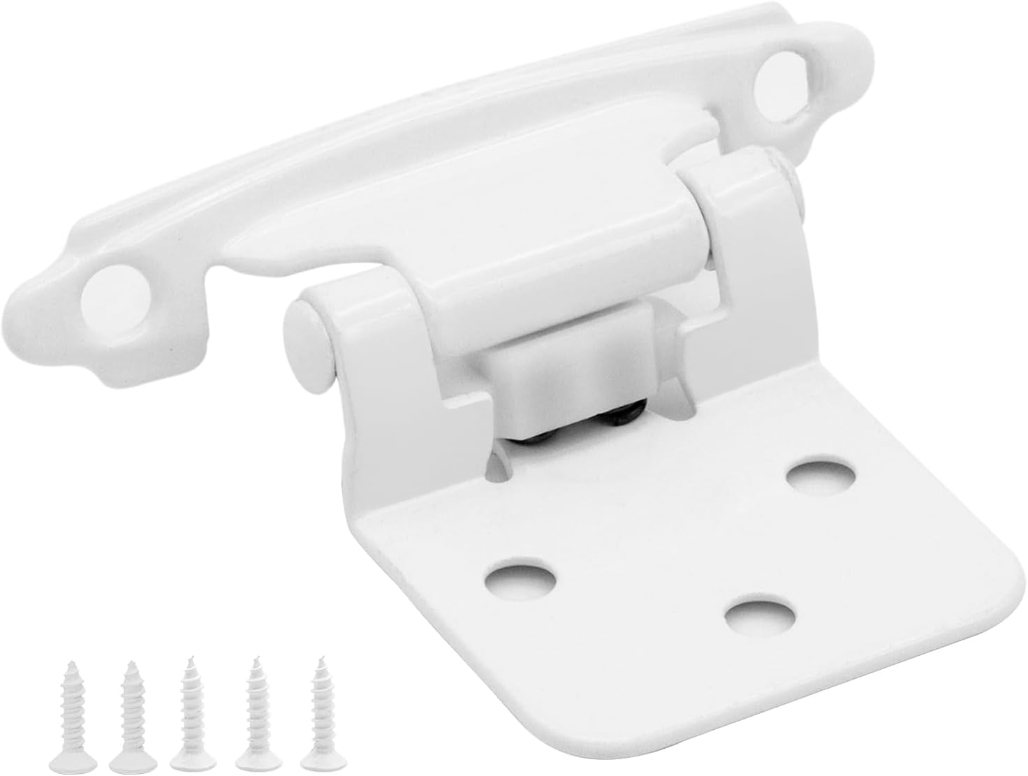 Self Closing Flush Face Mount Cabinet Hinges 50 Pack for Doors