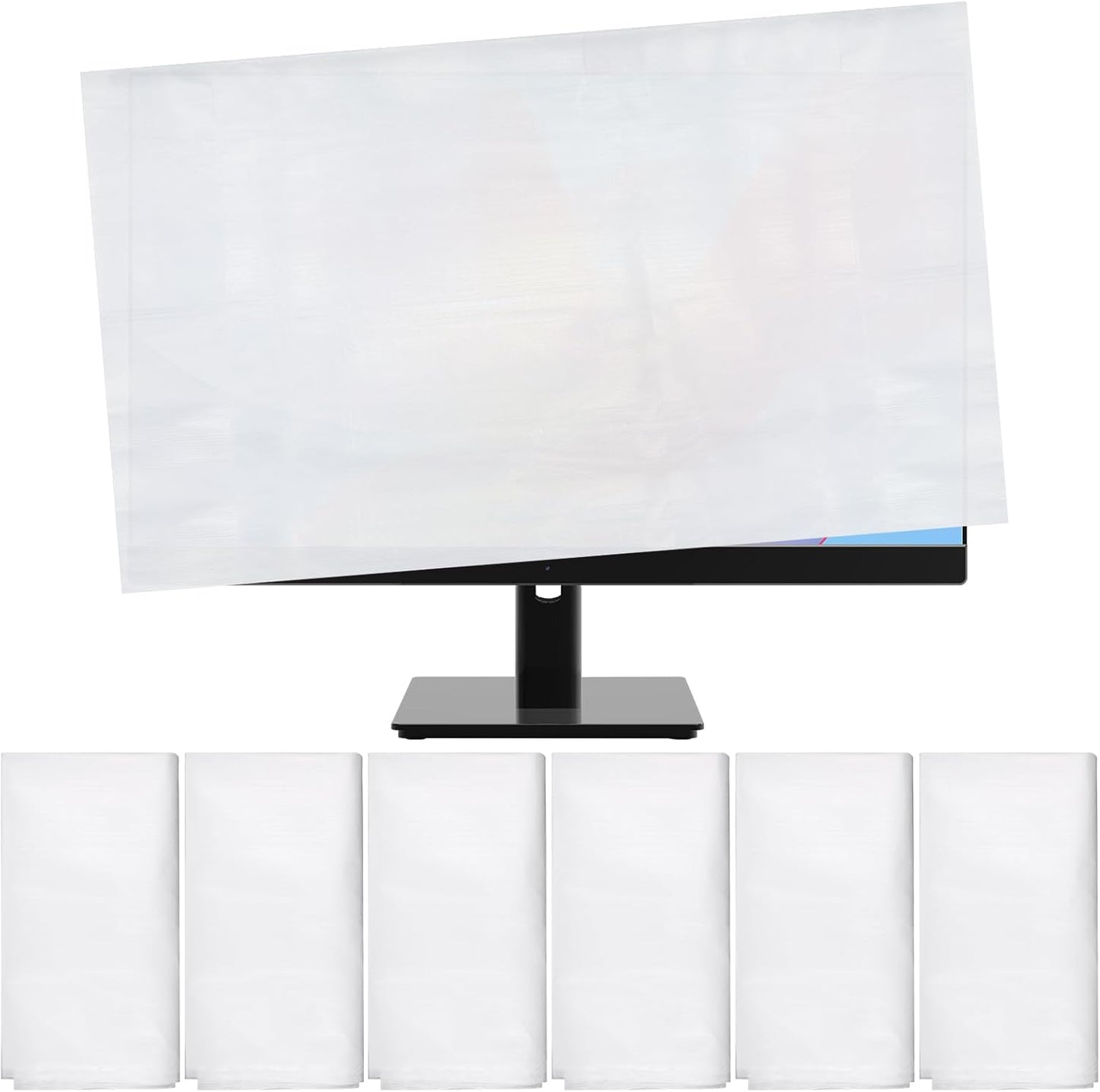 6 Pack Foam Flat Screen TV Cover for Moving and Protection