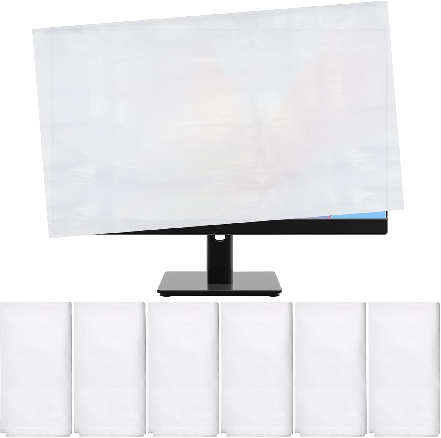 6 Pack Foam Flat Screen TV Cover for Moving and Protection