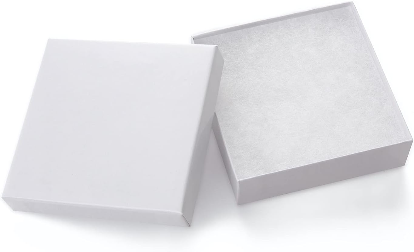 GEFTOL Jewelry Gift Boxes 96 Pack for Earrings and Necklaces