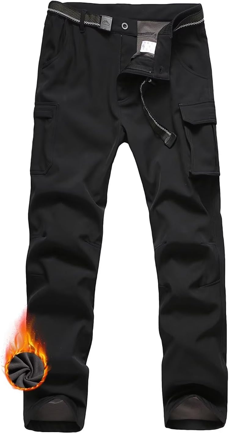 Ultra Warm Boy's Waterproof Hiking Pants by JOMLUN