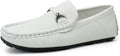 JABASIC Kids Penny Loafer Casual Slip-On Moccasin Flats - Durable