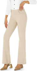 Stelle Women Bootcut Dress Pants 28/30/32 in - Flattering Pull-On