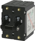 Blue Sea A-Series Toggle Double Pole Circuit Breaker - Reliable