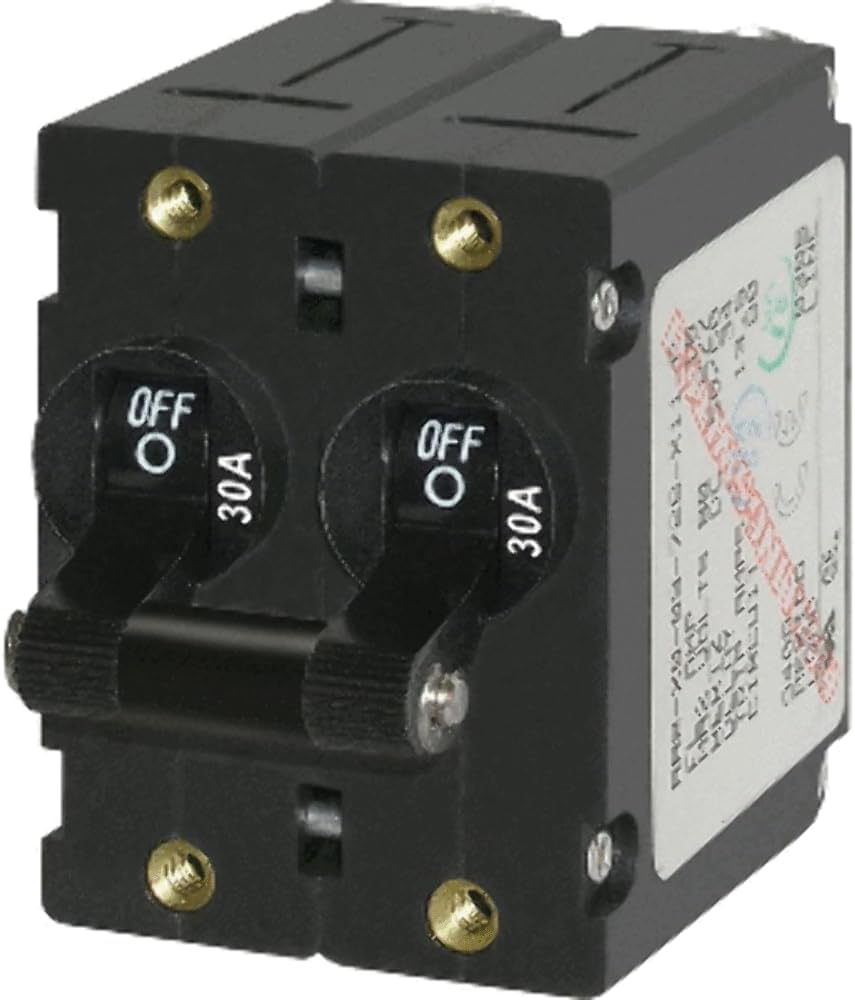Blue Sea Systems A-Series Toggle Double Pole Circuit Breakers Review