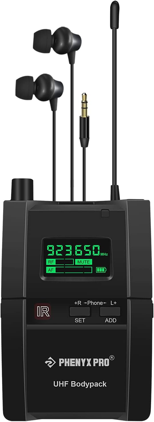 Phenyx Pro PTM-10 Wireless In Ear Monitor System for Performers