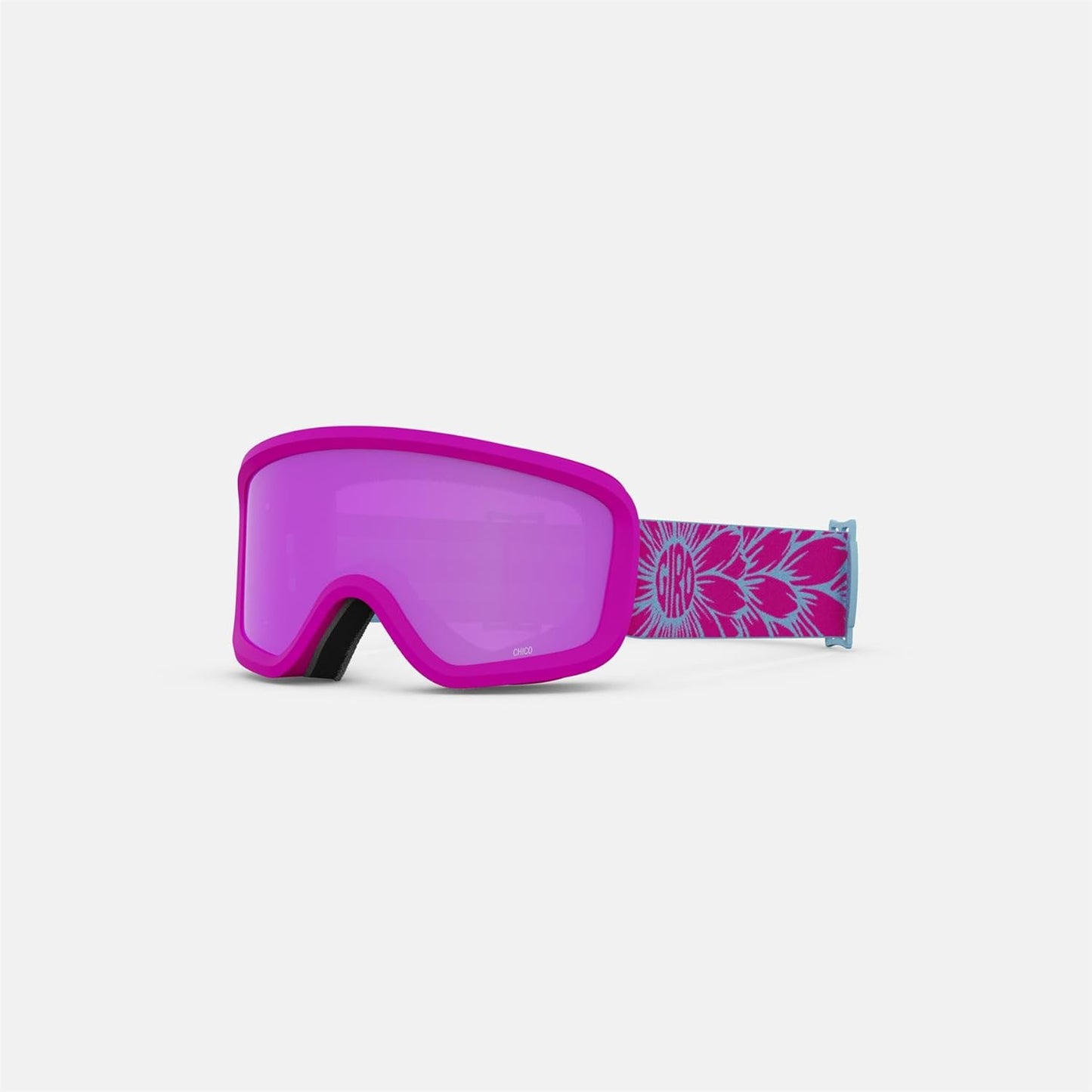 Giro Chico 2.0 Toddler Ski Goggles - Pink Bloom Strap - Enhanced Visibility