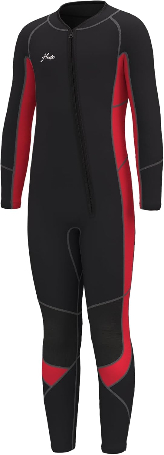 Hevto Kids Wetsuit for Boys Girls Toddler Youth 3/2mm Neoprene