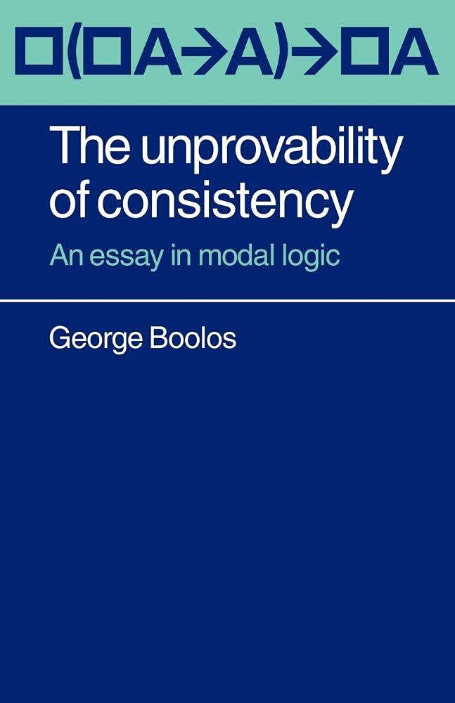 The Unprovability of Consistency: An Essay in Modal Logic Review