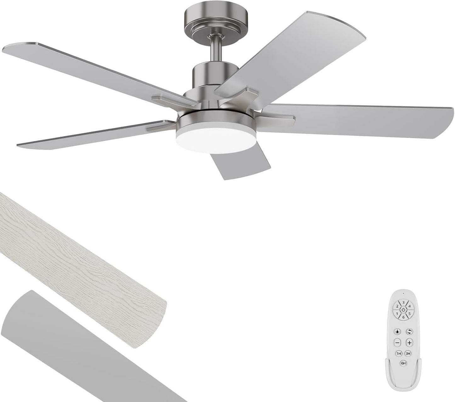 Ceiling Fan with Light 42-Inch Remote Control for Stylish Rooms