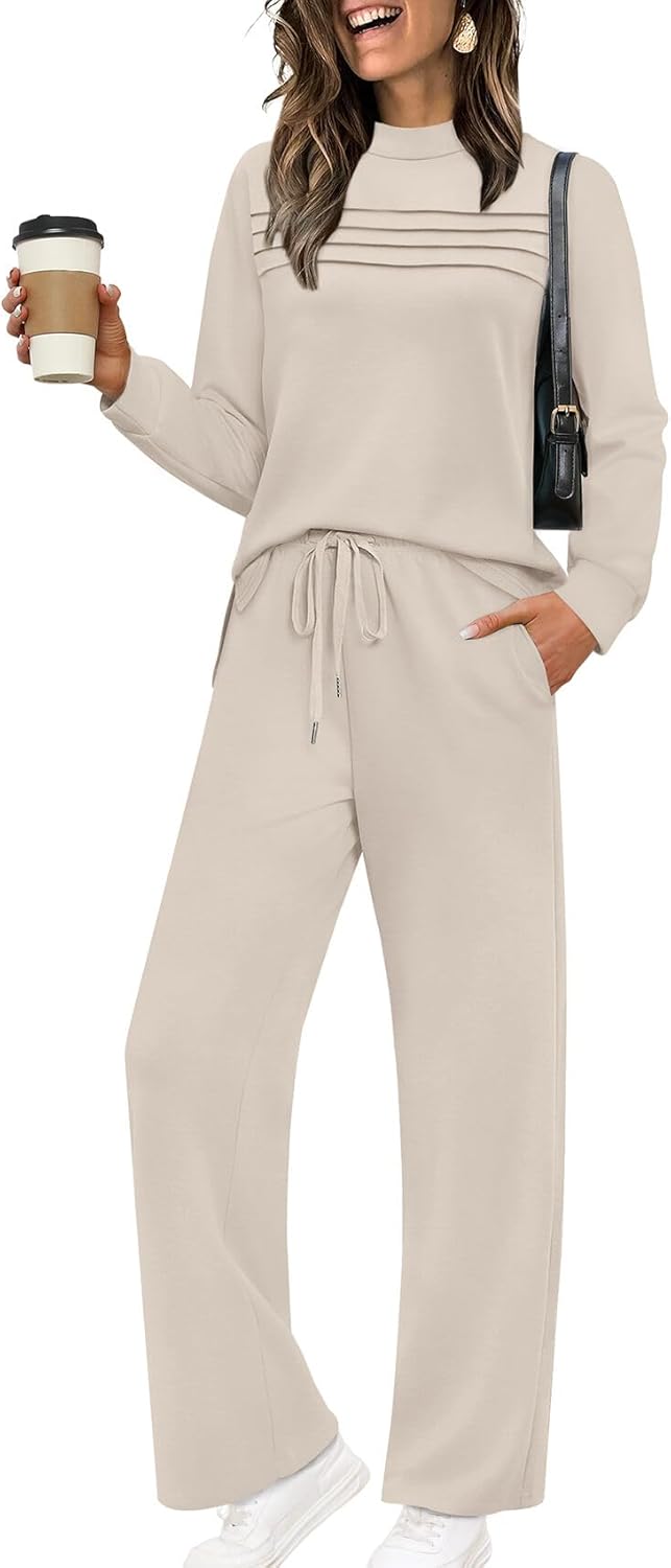WIHOLL Two Piece Sets for Women: Cozy Fall Travel Outfits