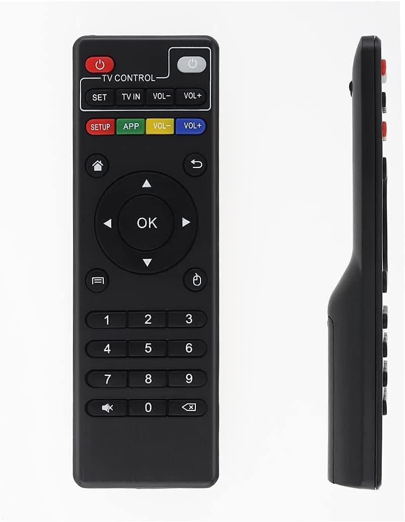 OriGlam Android TV Remote Control - Improved Navigation