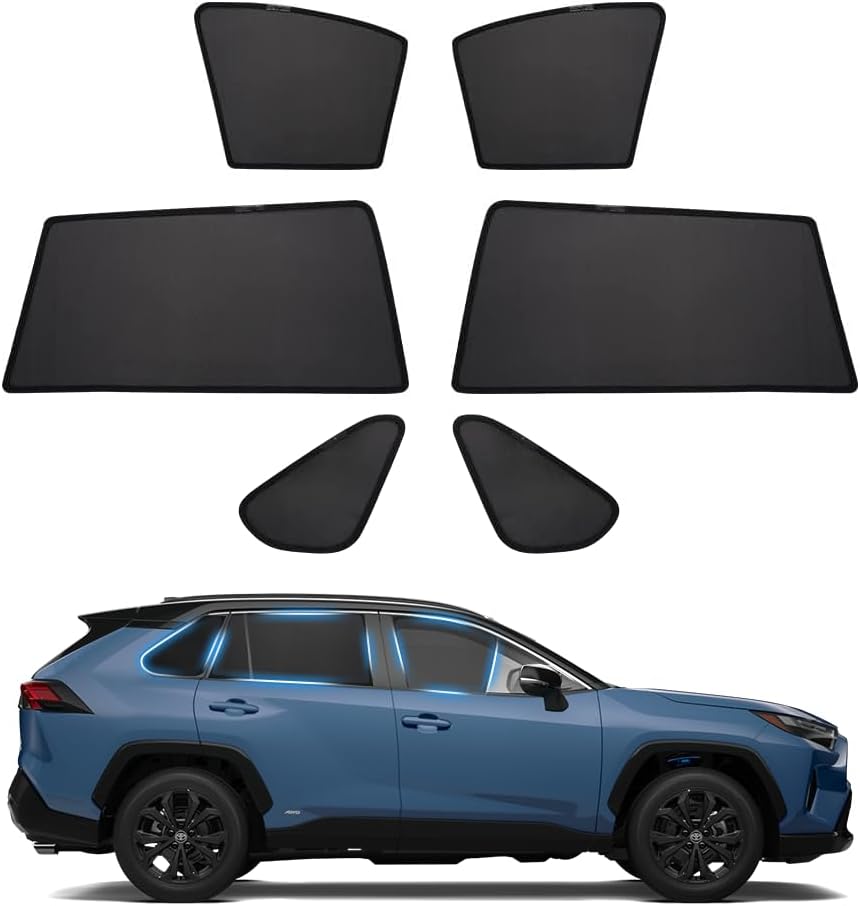 Custom Fit Side Window Shade for Toyota RAV4 2019-2025