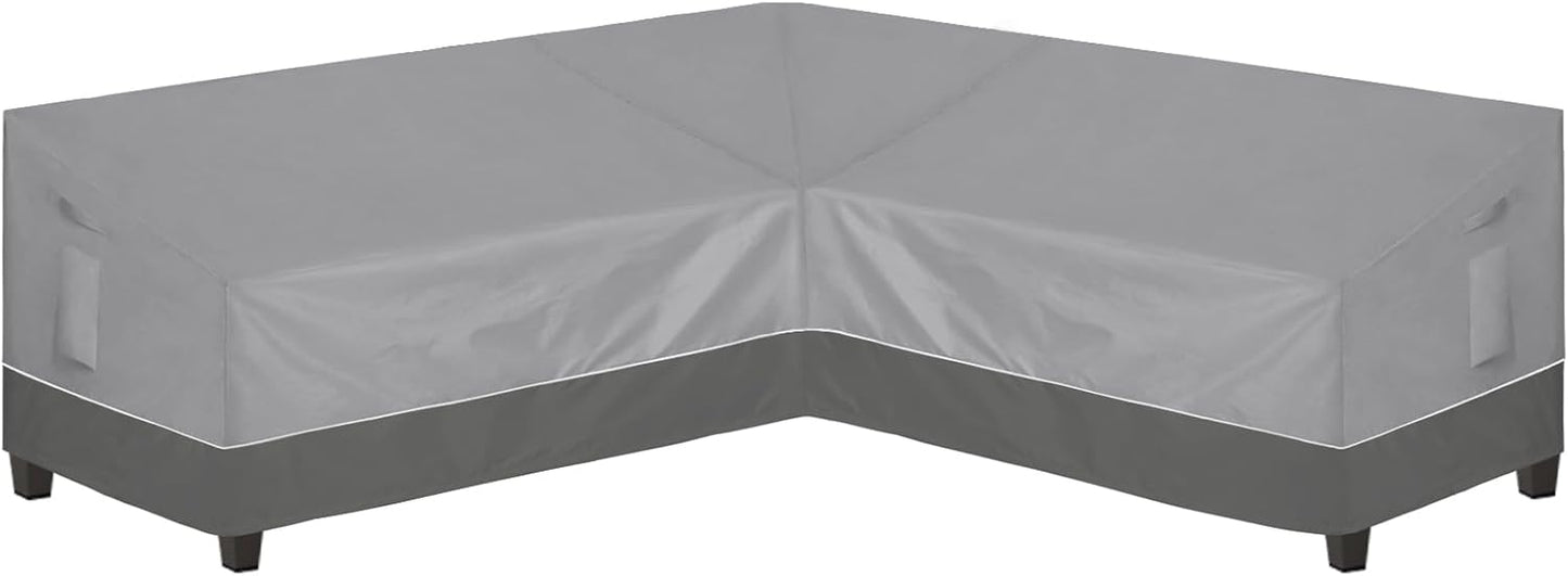 Easy-Going Outdoor V-Shaped Sectional Sofa Cover for Protection