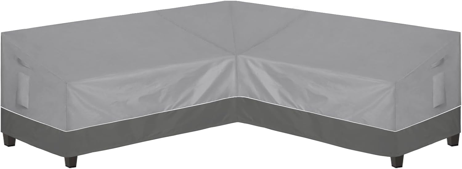 Easy-Going Outdoor V-Shaped Sectional Sofa Cover for Protection