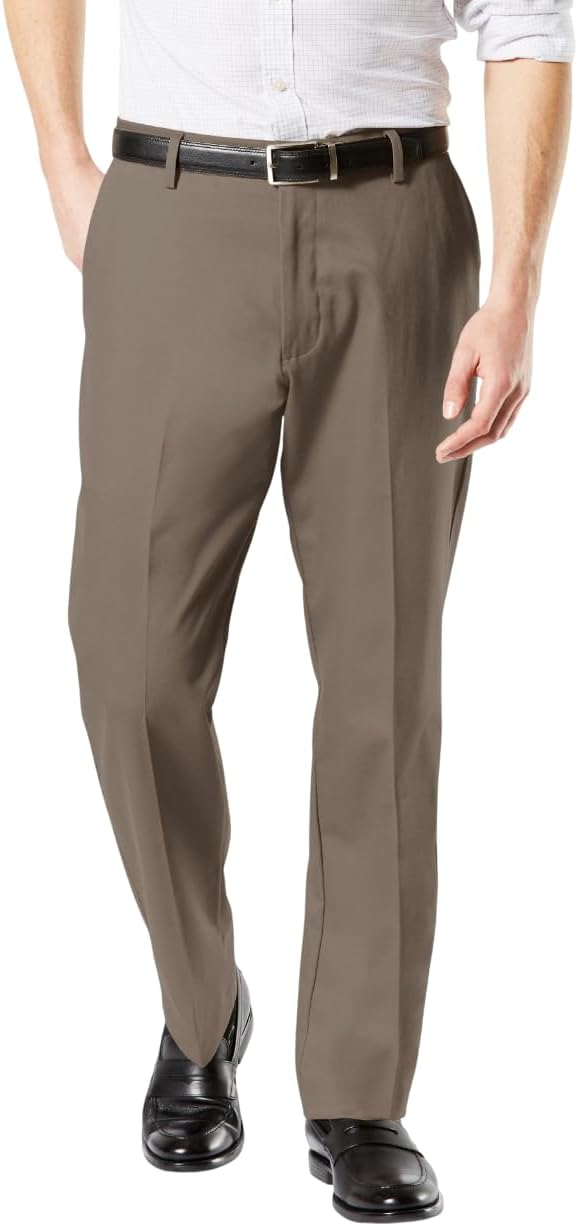 Dockers Men's Classic Fit Signature Khaki Lux Cotton Stretch Pants
