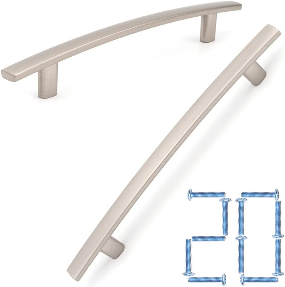 Brushed Nickel Kitchen Cabinet Pulls for Stylish Home Upgrade