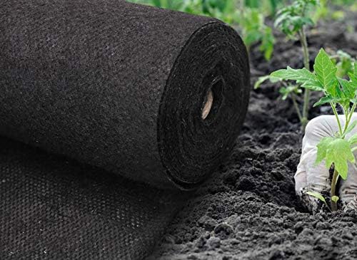 HOOPLE 3FT x 300FT Heavy-Duty Landscape Fabric for Weed Control