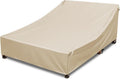 Outdoor Double Chaise Lounge Chair Cover Waterproof - All-Season