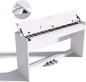 Digital Piano 88 Key Weighted Keyboard for Beginners and Adults
