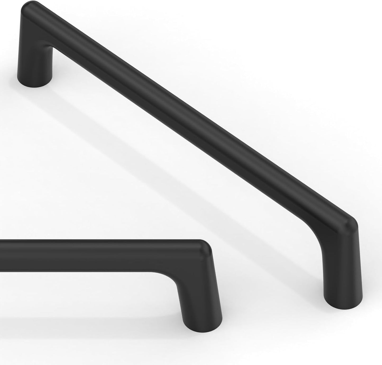 10 Pack Matte Black Cabinet Pulls for Stylish Kitchen Upgrade