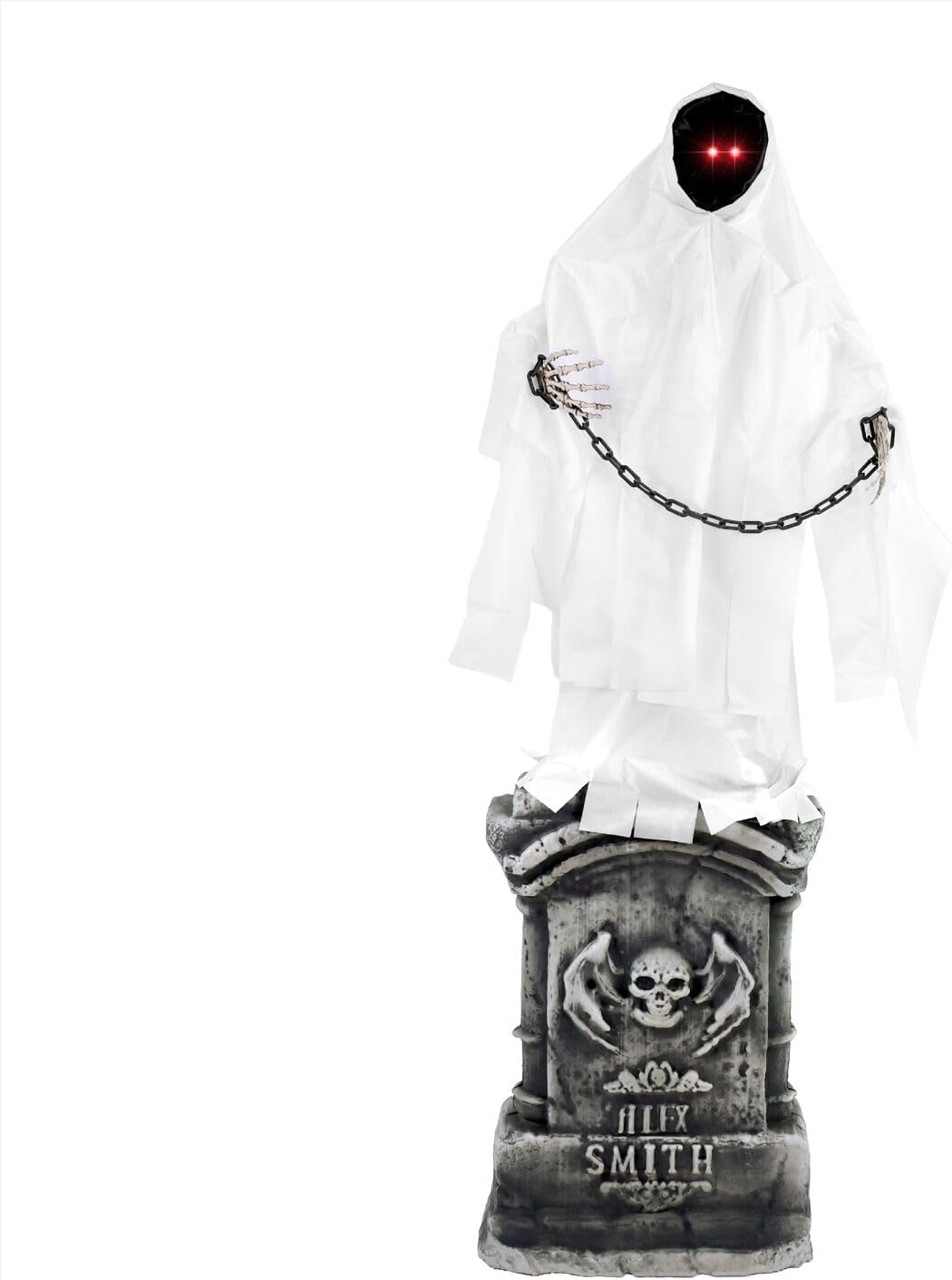 Haunted Hill Farm 4.2-Ft Animated Spectre for Spooky Decor