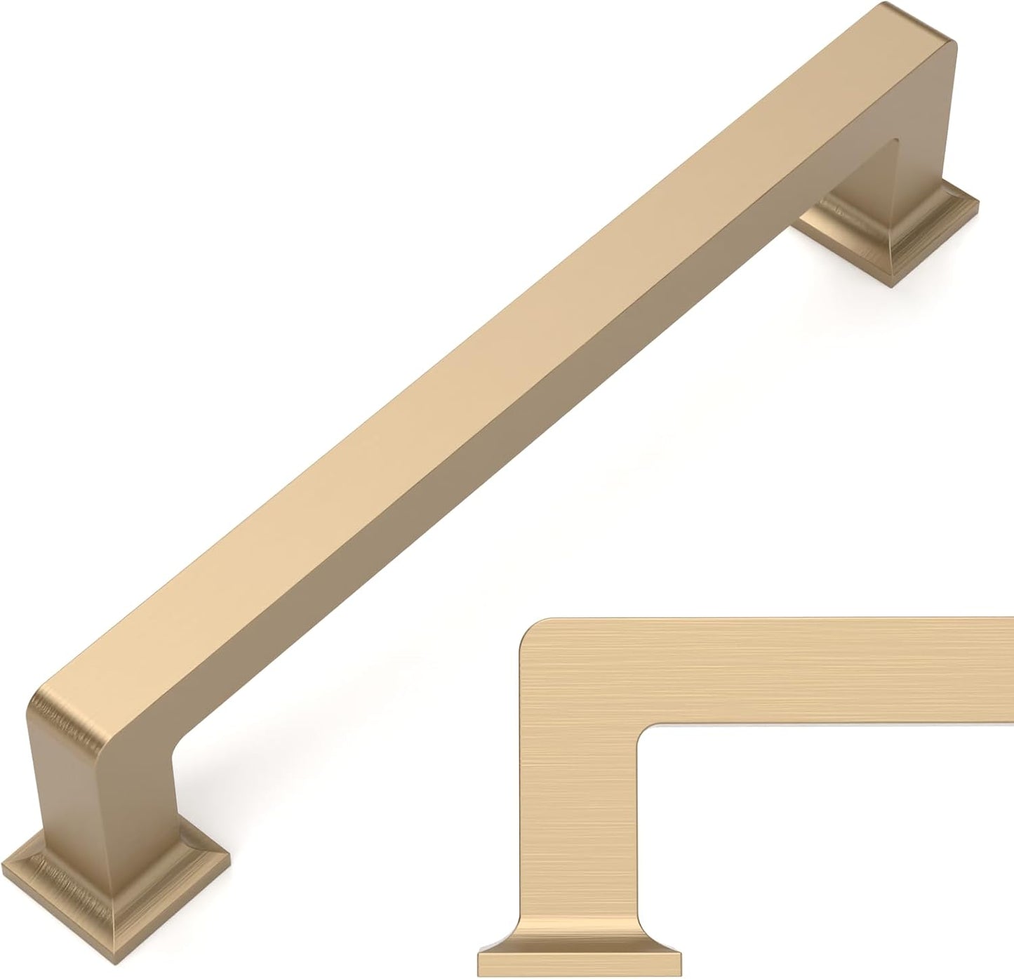 Champagne Bronze Cabinet Pulls 5 Inch for Kitchen Cabinets