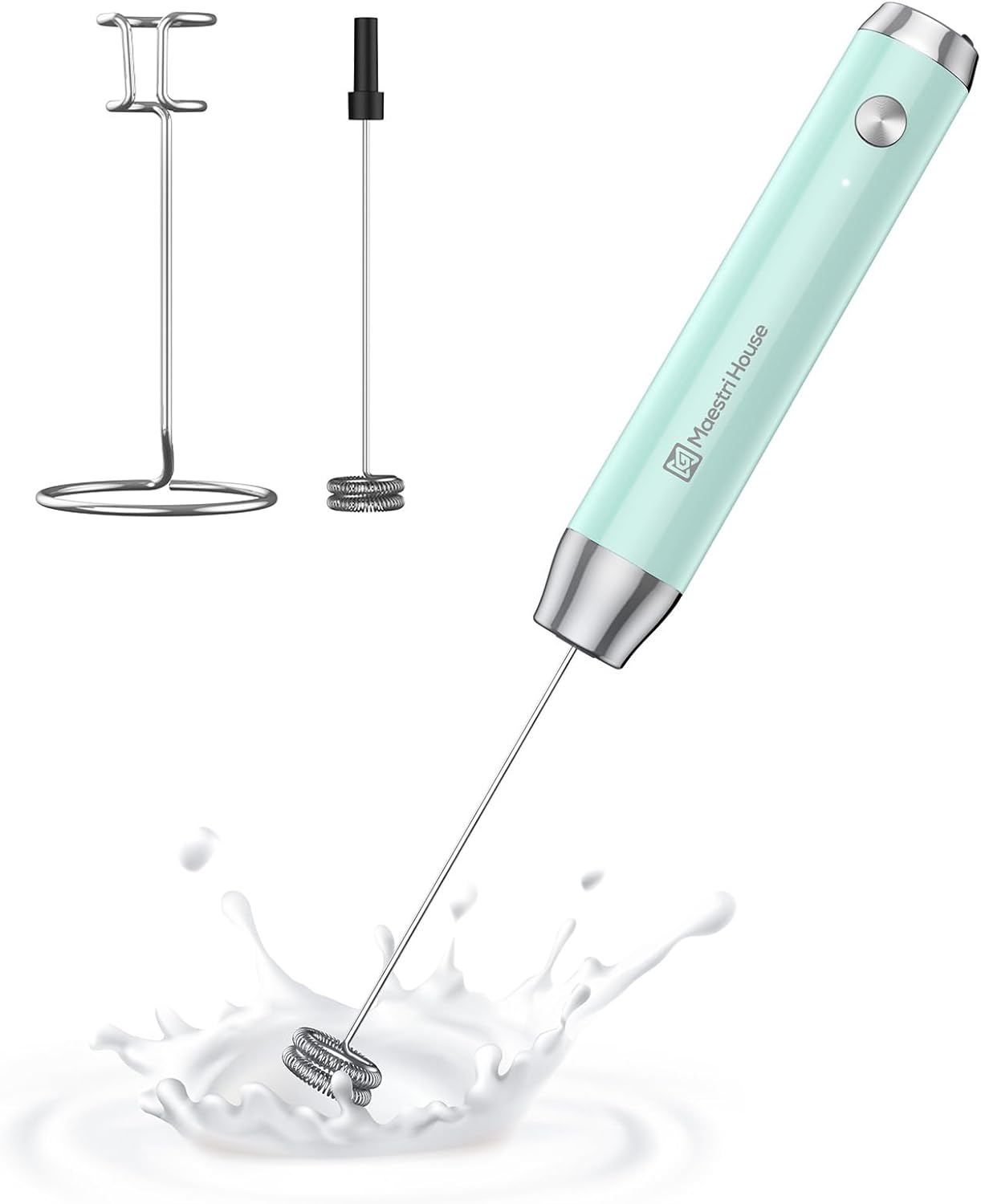 Maestri House Rechargeable Milk Frother: Perfect Foam Every Time