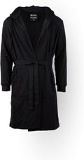 DudeRobe Mens Hooded Bathrobe with Pockets - Comfortable Absorbent