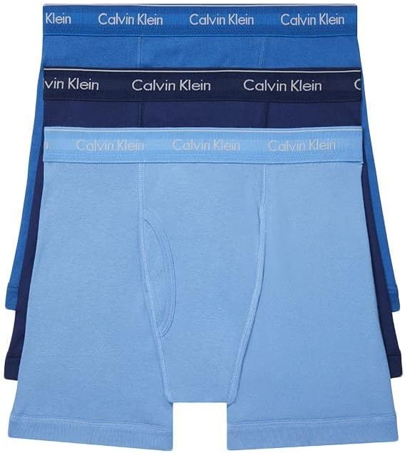 Calvin Klein Mens Cotton Classics Boxer Briefs for Comfort