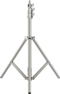NEEWER 79in Stainless Steel Light Stand - Heavy Duty Photography Stand