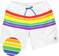 Men's Swim Trunks 7 in Inseam Classic Fit - Quick-Dry Funny Swimwear