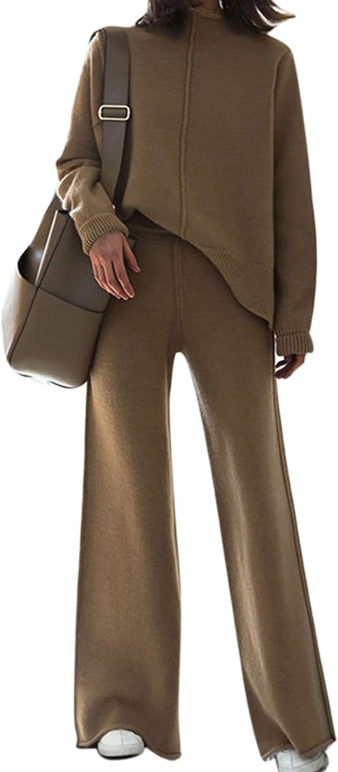 AOHITE Womens 2 Piece Outfit Sets for Comfy Everyday Wear