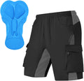Men's Mountain Bike Shorts 3D Padded Loose-fit Lightweight MTB - Quick