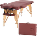 BestMassage Portable Massage Table 24 in Wide - Height Adjustable