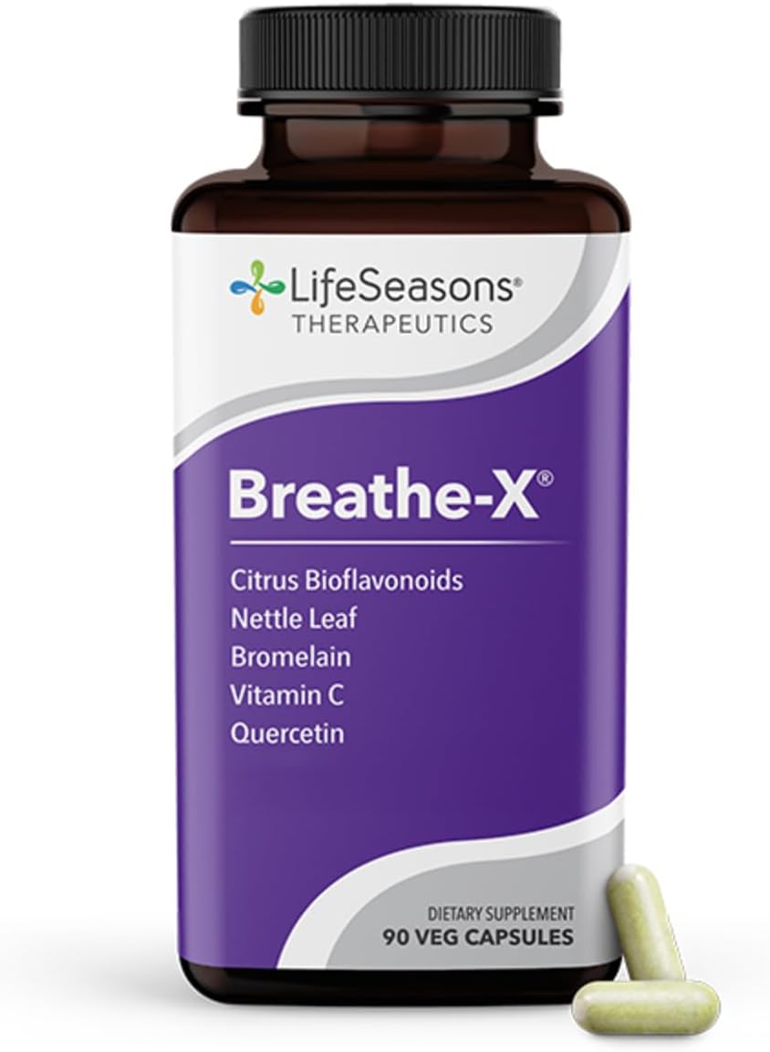 Breathe-X Allergy & Sinus Relief Supplement for Fast Relief