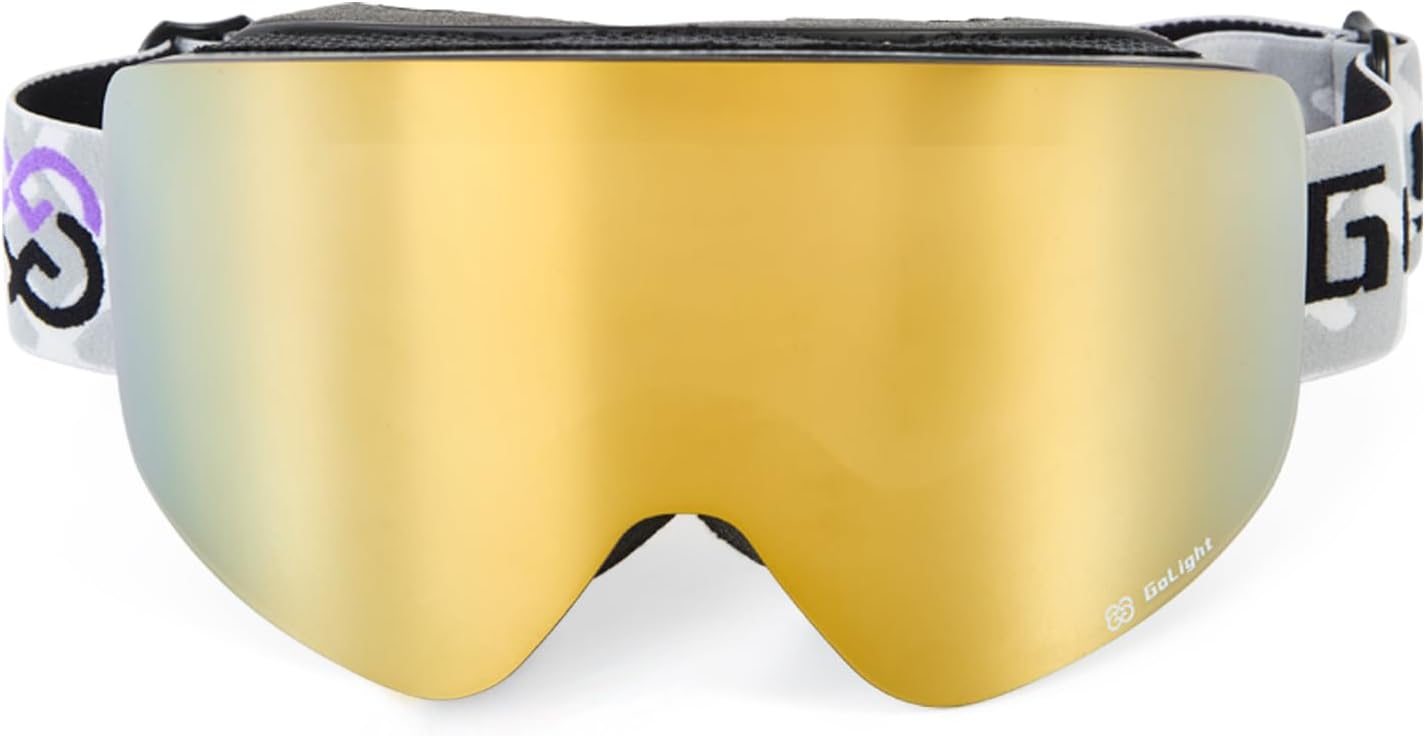 OTG Ski Goggles: Anti-Fog, UV Protection, GoLight