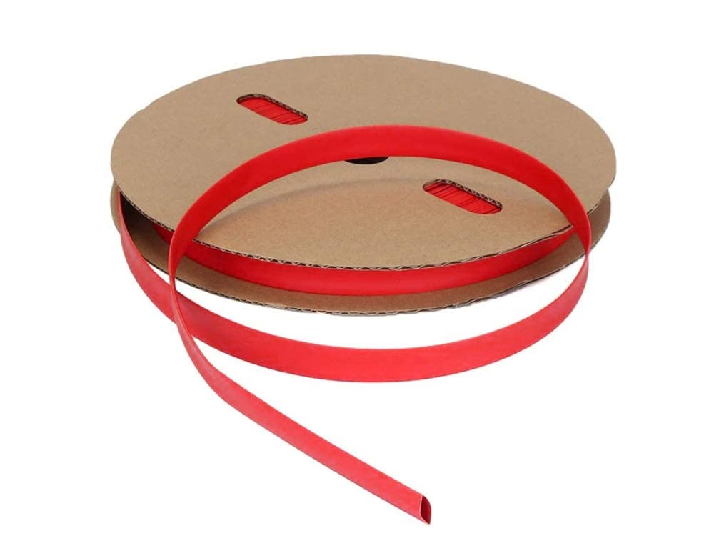 Kable Kontrol Heat Shrink Tubing - 3/4 Inch Red 100ft Ft Long